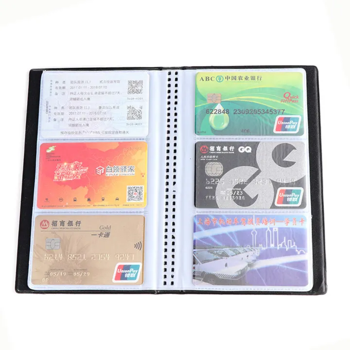 Leather%20Card%20holder%20%2040%20120%20180%20240%20300%20card%20position%20organizer%20ID%20card%20Business%20card%20album%20for%20Office%20use%20Travel%20accessory%20Business%20professionals%20Personal%20collection%20Gift%20option%20-%20Image%204