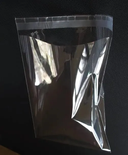 50%20Pcs%206*9%20inch%20Crystal%20Poly%20Easy%20to%20Use%20Clear%20Flat%20Cellophane%20Bags%20With%20Adhesive%20Closure%20(China%20Poly)%20-%20Image%202