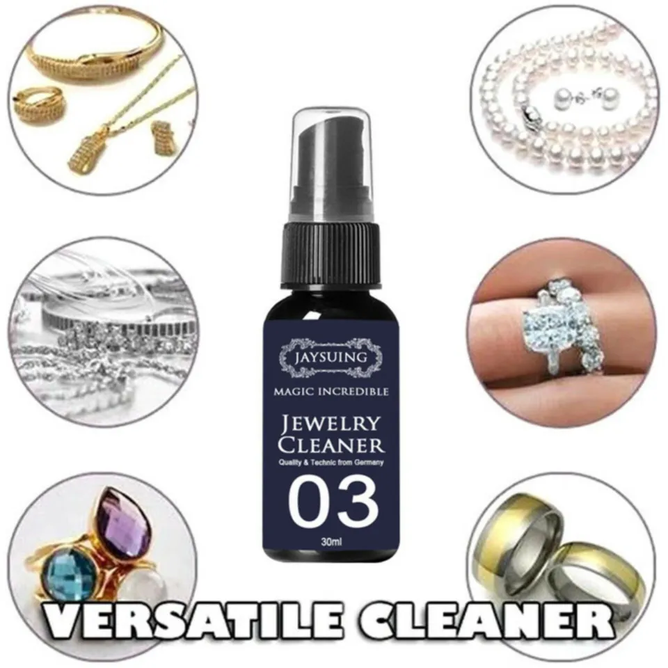 30ML Jewelry Cleaner Cleaning Gold Watch Diamond Ring Cleaning Rust Decontamination Dial Maintenance Cleaning Spray | Daraz.com.bd