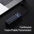 Usb3.0 Hub 4-Port High-Speed USB Splitter for Hard Drives USB Flash Drive Mouse Keyboard Extend Adapter Usb Hub Pc Accessories.