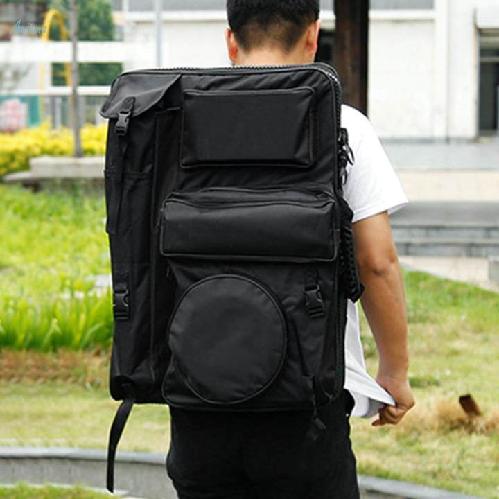 Art%20Portfolio%20Case%20Carrying%20Bag%20Tote%20Backpack%20Sketchbook%20Professional%20Painting%20Bag%20Carry%20Bag%20for%20Cleaning%20Pot%20Mix%20Tray%20Palette%20Drawing%20Board%20-%20Image%202