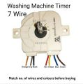 7-Wire Washing Machine Timer 90 Degree Central Hole Distance 68mm Switch Shaft. 