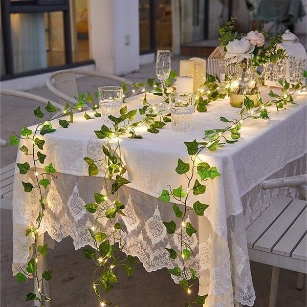15%20Feet%20Magical%20Ambiance%20Artificial%20Vine%20Fairy%20Lights:%20Flower%20Green%20Leaf%20Design%20-%20Image%208
