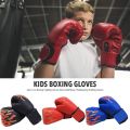 Children's Boxing Gloves Professional Training Boxing Gloves Durable Kickboxing Muay Thai Mitts For Training Sports Glove. 