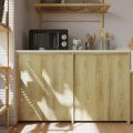 Black Wood Self-adhesive And Removable Wallpaper Vinyl For Countertop Furniture Kitchen Walls Realistic Wood Feel Home Decor. 