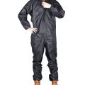 2 Pcs Fashion Motorcycle Raincoat /Conjoined Raincoat/Overalls Men and Women Fission Rain Suit Rain Coat Black, L & XL. 