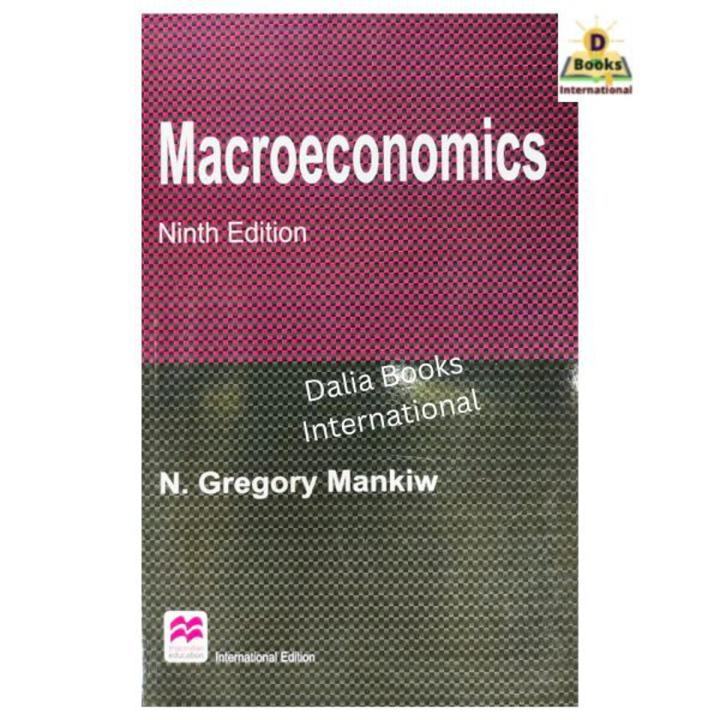 Macroeconomics by N. Gregory Mankiw (9th edition)