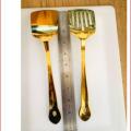 Stainless Steel Gold Spoon 🥄 ( 1 Pcs) Set. 