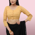 Attractive Full Sleeve Chicken Curry Blouse for Girls, Traditional Style. 