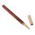 Wooden Brass Roller Ball Pen Writing Stationery Business Students Supplies B. 