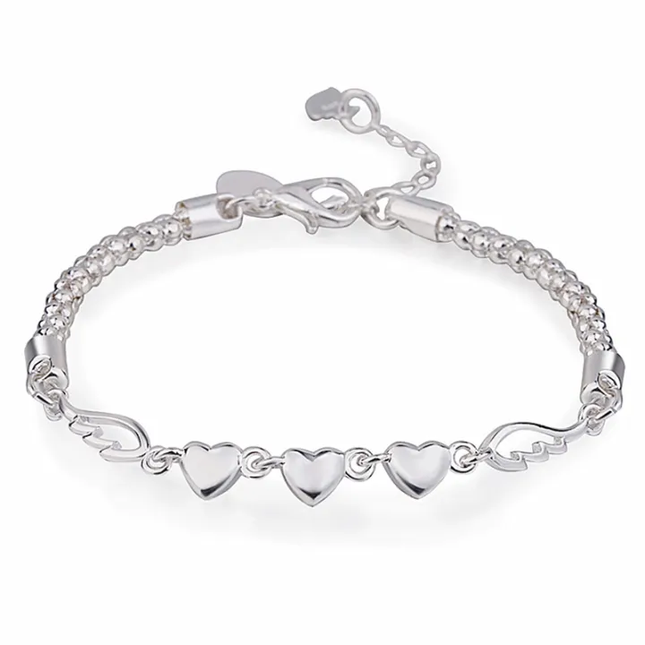 %E3%80%90Beiver%20Jewelry%20Store%20%20%E3%80%91Silver%20Color%20Grain%20Heart%20Charm%20Bracelets%20Simplicity%20Angel%20Wing%20Pendant%20Bracelet%20For%20Jewelry%20Hand%20Gift%20-%20Image%206