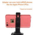 Cellphone Tripod Mount Mobile Phone Clip Holder Vertical Bracket 360 Degree Rotating Desk Tripod Ada. 