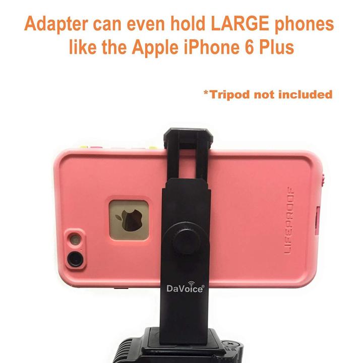 Cellphone Tripod Mount Mobile Phone Clip Holder Vertical Bracket 360 Degree Rotating Desk Tripod Ada