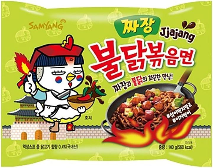 Samyang Jjajang Buldak Spicy Black Bean Roasted 1 Pack