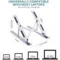 Adjustable & Foldable Laptop Stand 10" to 17.5" 6 Angles. 