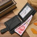 JINBAOLAI Leather Men Wallets Solid Sample Style Zipper Purse Man Card Horder Famous Brand Quality Male Wallet Wholesale.
