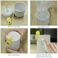 Xiaomi Mijia USB Humidifier with Night Light Kawaii Cat Home Fragrance Diffuser Mist Maker Car Bedroom Essential Oil Diffuser. 