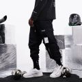 11 BYBB'S DARK Multickets Hop Cargo Pants Men Harajuku Casual Streetwear Sweatpants Joggers Ribbons Trousers Harem Pants. 