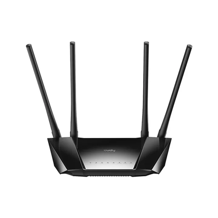 Cudy LT400 300 Mbps Wireless N 4G LTE Router - Up to 150/50Mbps LTE speed - 4 x High gain antennas - 1x SIM Slot - Black