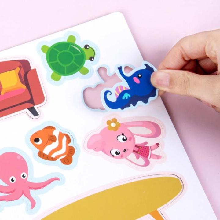 Quiet%20Busy%20Book%20Baby%20Montessori%20Material%20Toys%20Sticker%20Busy%20Board%20Matching%20Games%20Early%20Educational%20Learning%20Toys%20for%20Toddler%20-%20Image%202