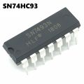 7493 SN74HC93N 74HC93 74LS93 DIP 14 Pin IC Leads. 