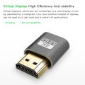 Headless Ghost DDC EDID Dummy Plug Virtual Display Emulator Adapter HDMI.