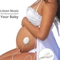 Belly Buds Baby Bump Headphones, Early Education Machine White Plastic for Women During Pregnancy. 