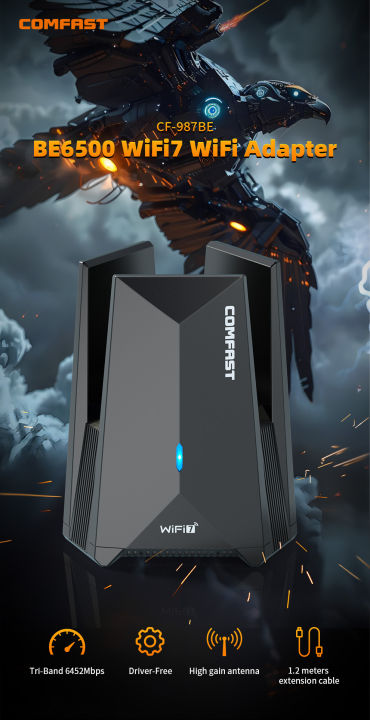 Comfast%20Adaptador%20Wifi%207%20Adapter%20Usb%203.0%20BE6500%206G/5G/2G%20Antena%20o%20wysokim%20wzmocnieniu%20Para%20Wifi7%20PC%20Cle%20Odbiornik%20karty%20sieciowej%20Kabel%20przed%C5%82u%C5%BCaj%C4%85cy%20-%20Image%202