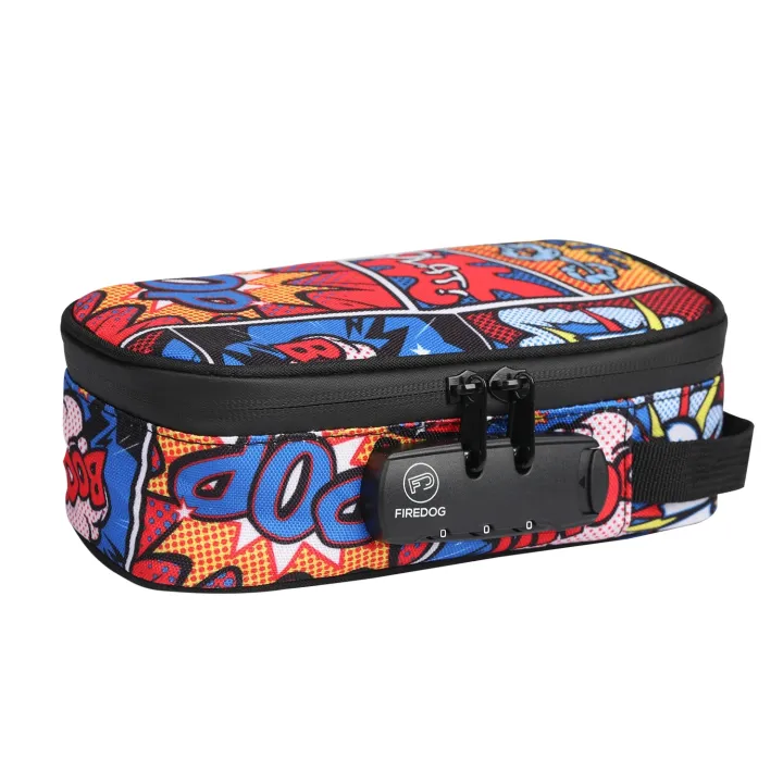 FIREDOG Smell Proof Bag With Combination Lock Odor Stash Case