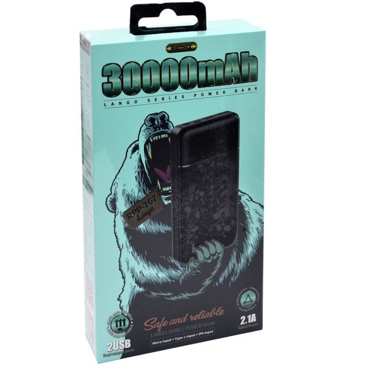 Remax%20RPP-167%2030000mAh%20PowerBank%20Lango%20Series%20%20PD%20+%20Type%20C%202.1A%20-%20Image%204