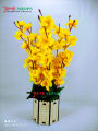 Artificial Cherry Blossom Flower In Plastic Vases --30Cm - Home Decoration Item - Home Decoration Item - artificial flower. 