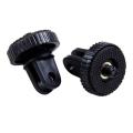 Mini tripod screw mounting adapter 1/4 "monopod accessory. 