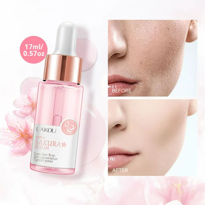 LAIKOU Sakura Serum Shrinks Pores Japan Extract - 17ml