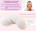 Baby Smile Soft Absorbent Washable Nursing Breast Pad 4pcs Set. 