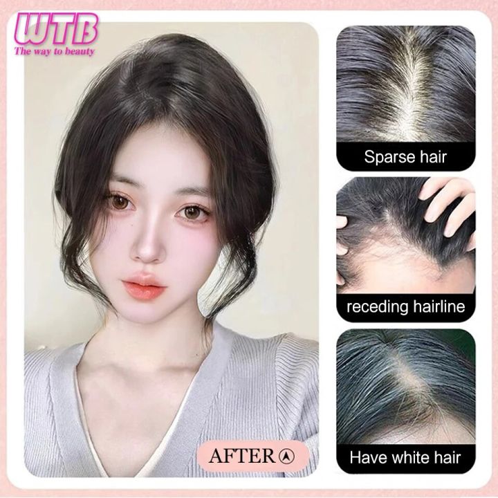 WTB%20Synthetic%20Bangs%20Wig%20Female%20Natural%20Forehead%20Atmosphere%20Dragon%20Beard%20Bangs%20Head%20Replacement%20Fluffy%20Wig%20Piece%20-%20Image%203