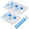 2/3/5pc Vacuum HStorage Bags,for Bedding,Pillows,Towel,Clothes household Travel Storage Bag,With Hand-Pump,Vacuum Bag Package. 