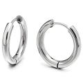 Stainless Steel Round Earrings For Men & Women.