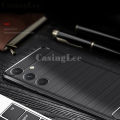 For Samsung M15 case Carbon Fiber Soft TPU Silicone Anti-fingerprint Shockproof Business Protection Cover For Samsung Galaxy M15 Back Cover Phone cases. 