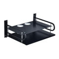 Metal Wall Mounted Router Stand Wifi Router Storage Box - Black. 