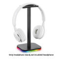 Rgb Lights Headphone Stand 2 Usb Ports 10 Lighting Modes Headphone Holder For All Headsets Gamers Gaming Pc Accessories.