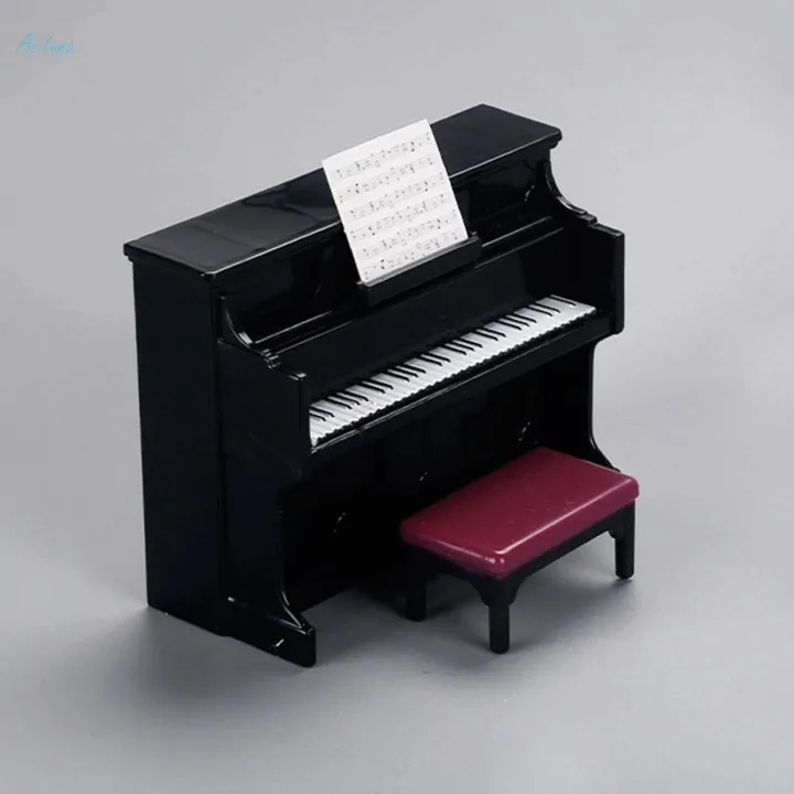 Dollhouse%20Piano%20with%20Stool%20Set%20for%201/12%20Dollhouse%20Room%20Box%20Room%20-%20Image%207