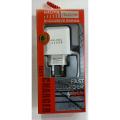 Halima Telecom HT-27 Dual USB Fast charger for mobile. 