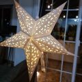 30/45/60cm Eid Mubarak Hollow Out Star Hanging Pendant Christmas Ramadan Decoration Home Party Islam Muslim Paper Stars Lantern.