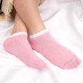 1/5pairs New Sweet Cute Macaron Color Invisible Casual Breathable Boat Socks For Women.