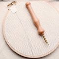 Punch Needle Cloth Fabric, Needlework Embroidery Fabric. 