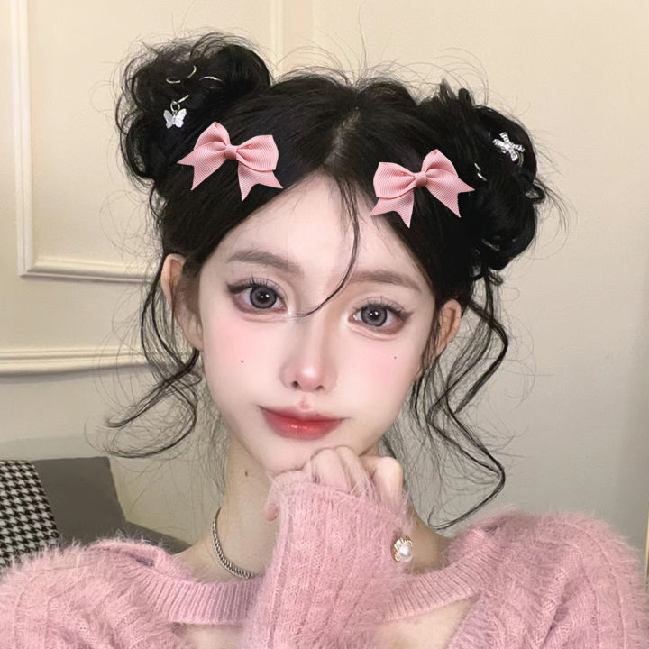 10Pcs/Set%20Ribbon%20Bowknot%20Hair%20Clips%20For%20Girls%20Handmade%20Cute%20Bows%20Hairpin%20Barrettes%20Headwear%20Kids%20Hair%20Accessories%20-%20Image%203