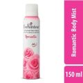 International Malaysian product Enchanteur Ramantic Body Spray used for male/female - 150 ml.