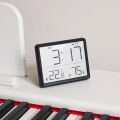 Magnetic LCD Digital Alarm Clock for Refrigerator Large Screen Date Temperature Humidity Display Wall Mounted Kitchen Clocks. 
