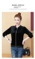 Winter Fashion Velvet Jacket Women Coats Long Sleeve Bomber Jackets Zipper Female Thin Short Baseball Basic Jacket Outwear. 