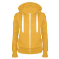 Ladies Casual Long Sleeve Plus Pocket Hooded Zipper Sweater Jacket Cardigan for Women's Clothing 2023 Autumn Winter Sports Coat. 